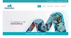 Desktop Screenshot of medclinica.com.br